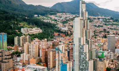 Office towers in Bogotá, Colombia