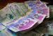 Colombian 50,000-peso banknotes