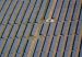 Aerial view of a solar panel farm
