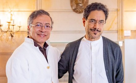 Former President Gustavo Petro & Senator Iván Cepeda (photo Presidencia de La República / Flickr)